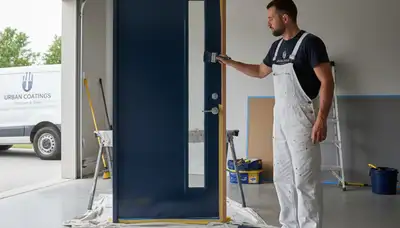 Professional door painting and refinishing by expert painters in Madison, WI