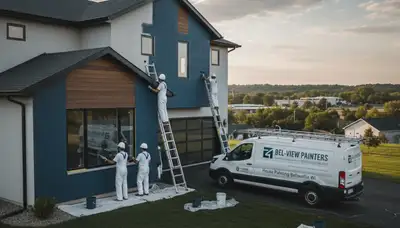 Madison, WI house painters providing professional interior and exterior painting services