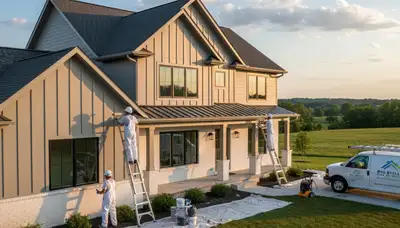 Madison, WI house painters providing professional interior and exterior painting services
