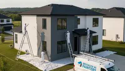 Madison, WI house painters providing professional interior and exterior painting services