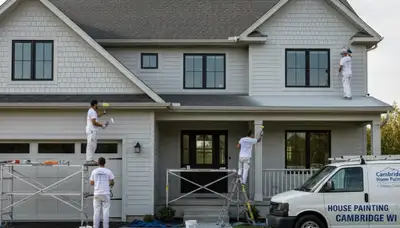 Madison, WI house painters providing professional residential painting services
