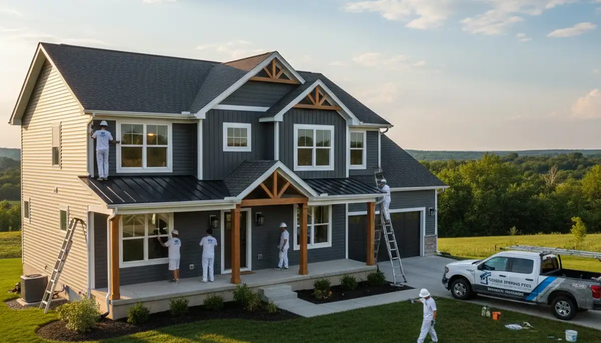 Professional house painters serving Madison, WI with interior and exterior painting services