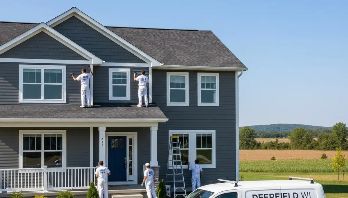 Professional house painting services in Madison, WI for interior and exterior homes