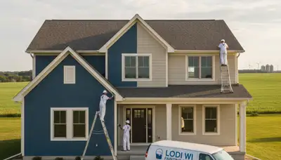 Professional house painting service in Madison, WI for interior and exterior homes