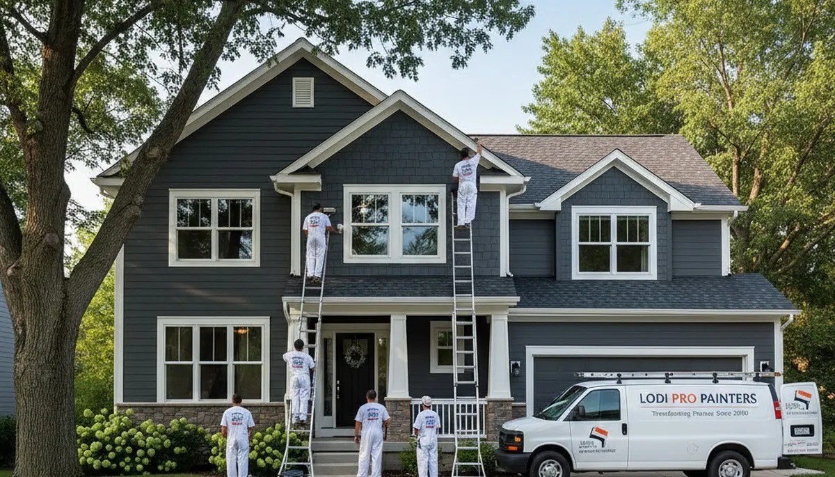 House painters in Madison, WI providing professional interior and exterior painting services