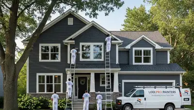 House painters in Madison, WI providing professional interior and exterior painting services