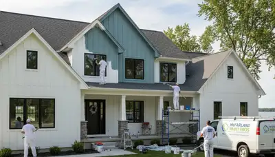 Professional house painters in Madison WI providing expert exterior and interior painting services