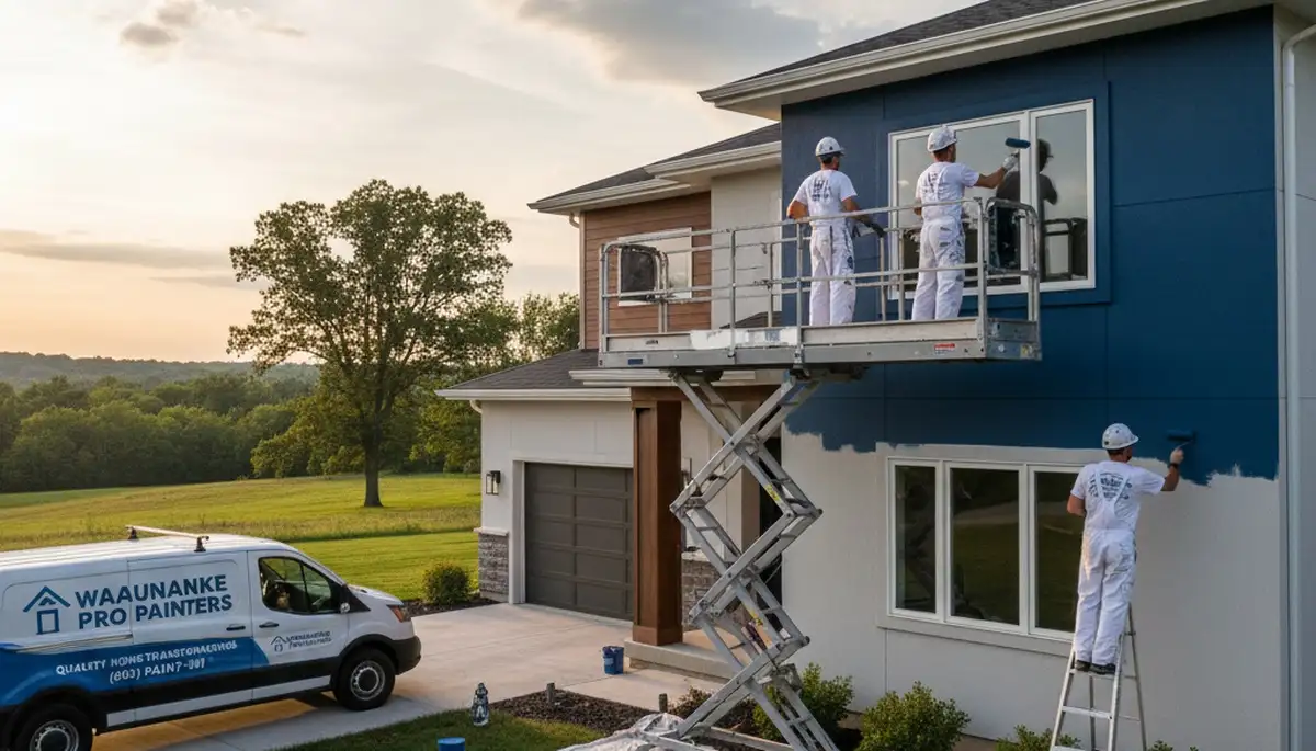 Professional house painters in Madison WI providing expert exterior and interior painting services
